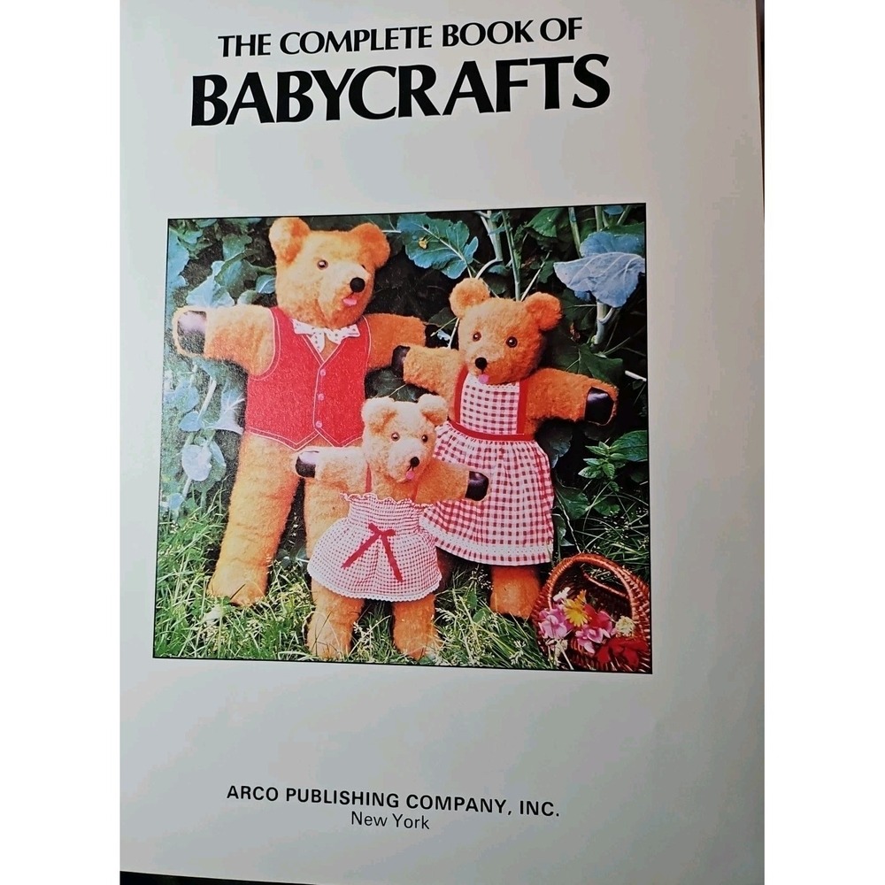 Vintage patterns‎ for sewing and knitting "The Complete Book of BabyCrafts"